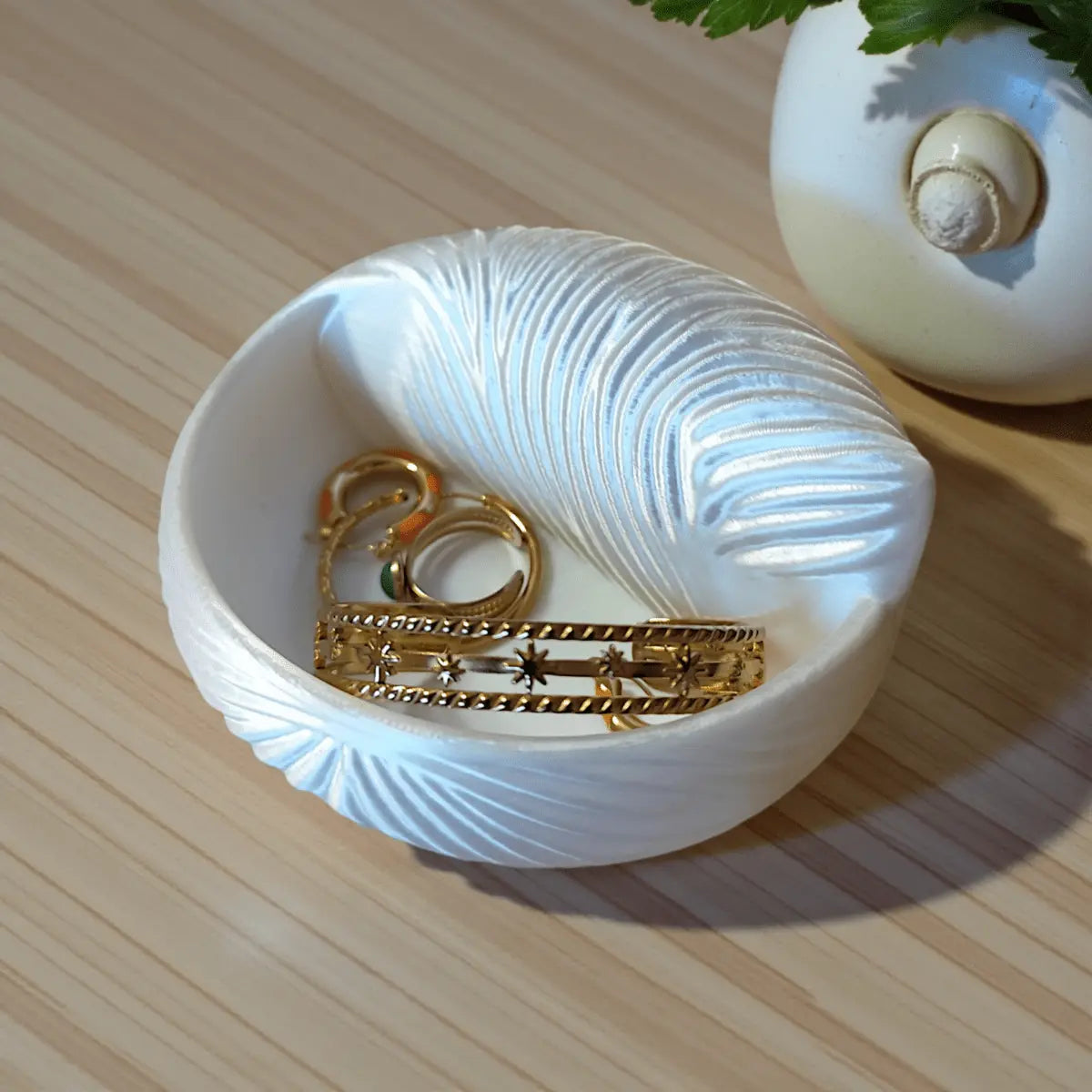 Pearl Shell – Exklusive Muschel-Schmuckschale im eleganten Design - Print Home