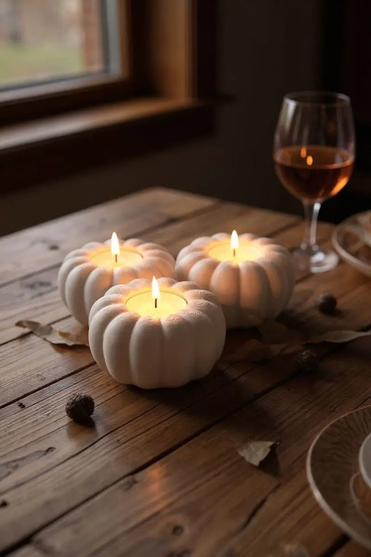 LED-Design-Tischleuchte „Aura“ – Minimalistisches Lichtobjekt mit skulpturaler Silhouette - Print Home