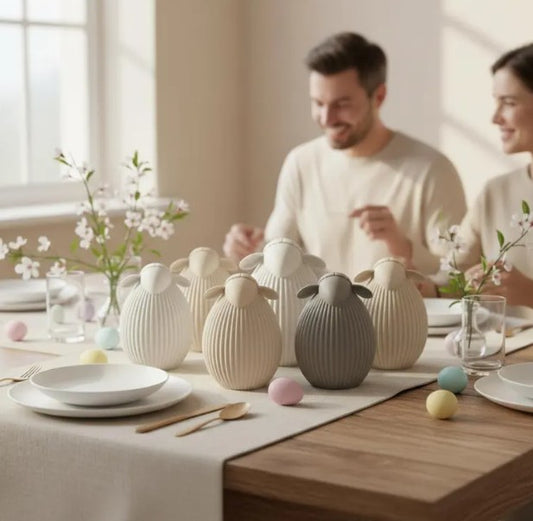 Deko-Schaf „Easter Mood“ – Moderne Osterfigur