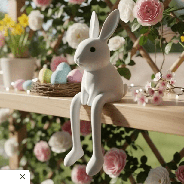 Deko-Hase „Shelf Buddy“ – Moderne Osterfigur - Print Home