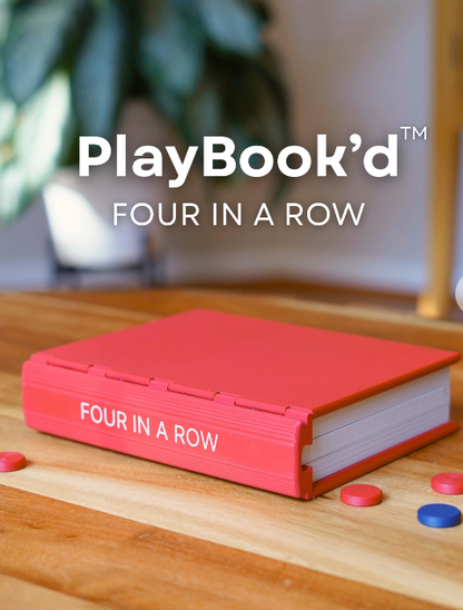 PlayBook’d: „Vier gewinnt“ Edition – Das Reisespiel im Buch-Design - Print Home