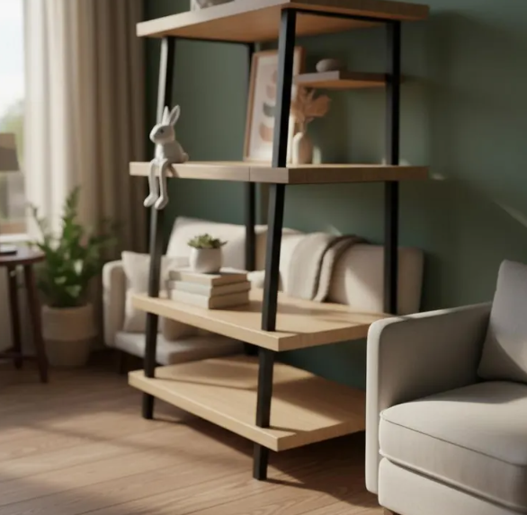 Deko-Hase „Shelf Buddy“ – Moderne Osterfigur