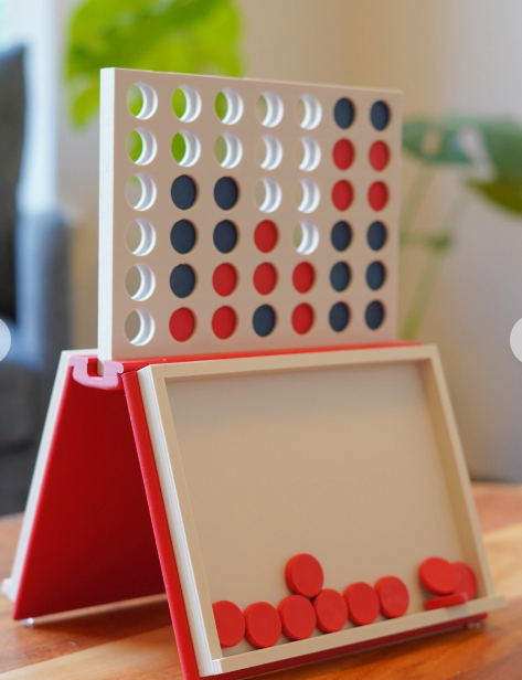 PlayBook’d: „Vier gewinnt“ Edition – Das Reisespiel im Buch-Design - Print Home
