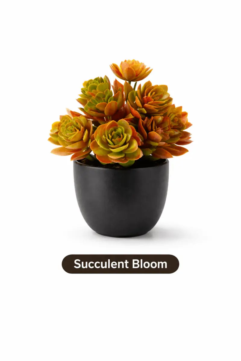 Künstliche Deko-Pflanze im Topf – 22 cm – Herbst Edition - Print Home