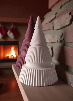 Minimalistisches Tannenbaum-Set „Duo Modern“ – 2-teiliges Deko-Set