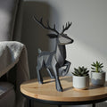 VINTER HJORT Hirsch Skulptur aus PLA, Ansicht 5