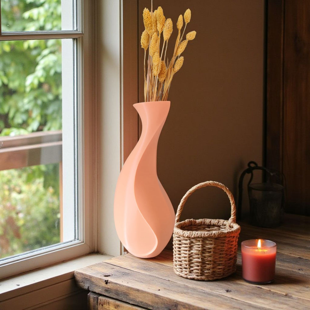 HÖST Värme Vase in warmen Herbsttönen aus PLA, weitere Ansicht