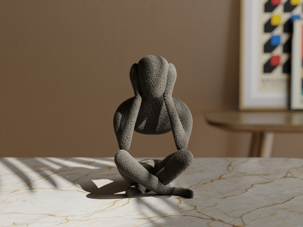 Nobody "Visdom" – 3er-Set Skulpturen