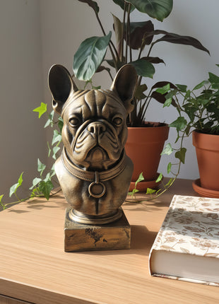 Französische Bulldoggen Skulptur - Print HomeFranzösische Bulldoggen SkulpturPrint Homemade - in - austriaFranzösische Bulldoggen SkulpturTier