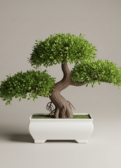 Künstlicher Bonsai - Baum im Topf - Print HomeKünstlicher Bonsai - Baum im TopfPrint HomePflanzenKünstlicher Bonsai - Baum im Topf