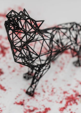 Majestic Modern Wolf Sculpture - 3D Wireframe Resin Art for Home Decor Geometric decor - Print HomeMajestic Modern Wolf Sculpture - 3D Wireframe Resin Art for Home Decor Geometric decor3DOffice3DOfficeMajestic Modern Wolf Sculpture - 3D Wireframe Resin Art for Home Decor Geometric decorShopify Collective235 .01