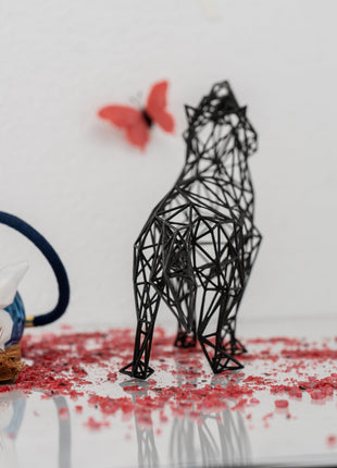 Majestic Modern Wolf Sculpture - 3D Wireframe Resin Art for Home Decor Geometric decor - Print HomeMajestic Modern Wolf Sculpture - 3D Wireframe Resin Art for Home Decor Geometric decor3DOffice3DOfficeMajestic Modern Wolf Sculpture - 3D Wireframe Resin Art for Home Decor Geometric decorShopify Collective235 .01