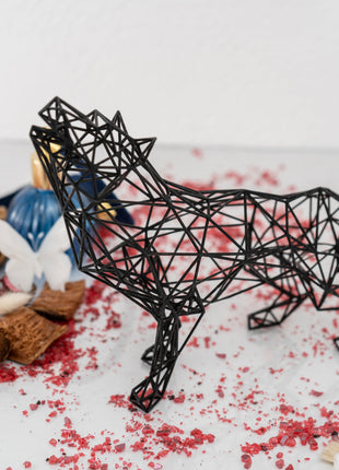 Majestic Modern Wolf Sculpture - 3D Wireframe Resin Art for Home Decor Geometric decor - Print HomeMajestic Modern Wolf Sculpture - 3D Wireframe Resin Art for Home Decor Geometric decor3DOffice3DOfficeMajestic Modern Wolf Sculpture - 3D Wireframe Resin Art for Home Decor Geometric decorShopify Collective235 .01