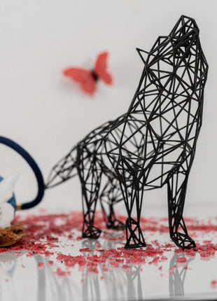 Majestic Modern Wolf Sculpture - 3D Wireframe Resin Art for Home Decor Geometric decor - Print HomeMajestic Modern Wolf Sculpture - 3D Wireframe Resin Art for Home Decor Geometric decor3DOffice3DOfficeMajestic Modern Wolf Sculpture - 3D Wireframe Resin Art for Home Decor Geometric decorShopify Collective235 .01