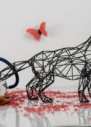 Majestic Modern Wolf Sculpture - 3D Wireframe Resin Art for Home Decor Geometric decor - Print HomeMajestic Modern Wolf Sculpture - 3D Wireframe Resin Art for Home Decor Geometric decor3DOffice3DOfficeMajestic Modern Wolf Sculpture - 3D Wireframe Resin Art for Home Decor Geometric decorShopify Collective235 .01