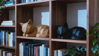🐾 LUMI – Sleeping Low Poly Cat