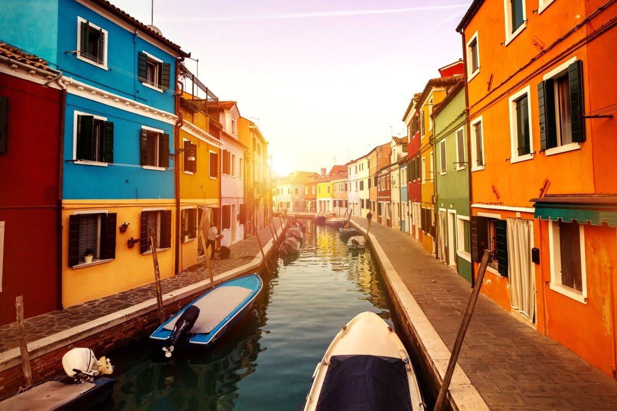 „Burano Colors“ – Die bunte Insel von Venedig - Print Home
