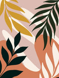 „Terracotta Garden“ – Modernes Wandbild-Trio - Print Home