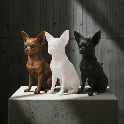 Chihuahua Skulptur - Print Home