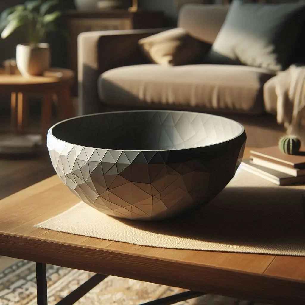 Künstlerische Design-Schale: Geo Sphere - Print Home