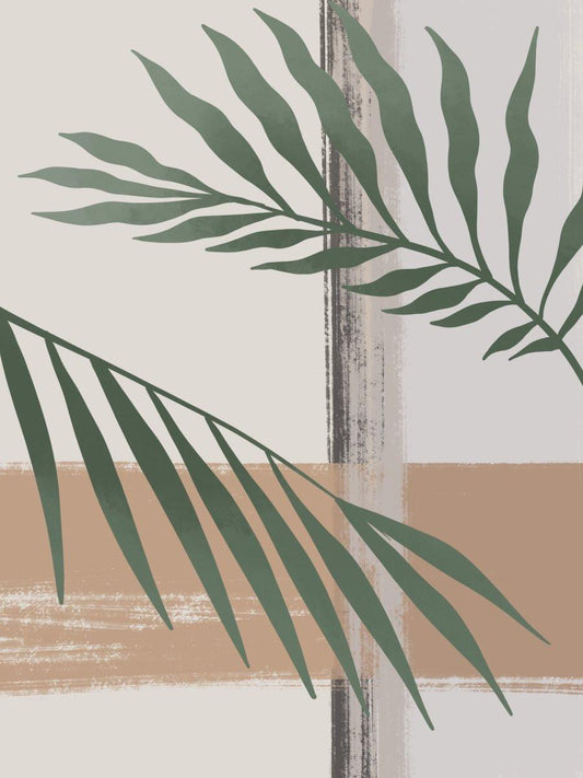 "Sanfte Konturen" – Minimalistische Line-Art mit abstrakten Farbakzenten Print Home  Print Home