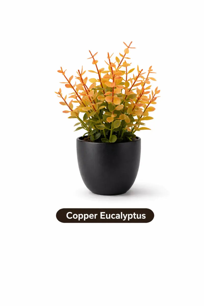 Künstliche Deko-Pflanze im Topf – 22 cm – Herbst Edition - Print Home