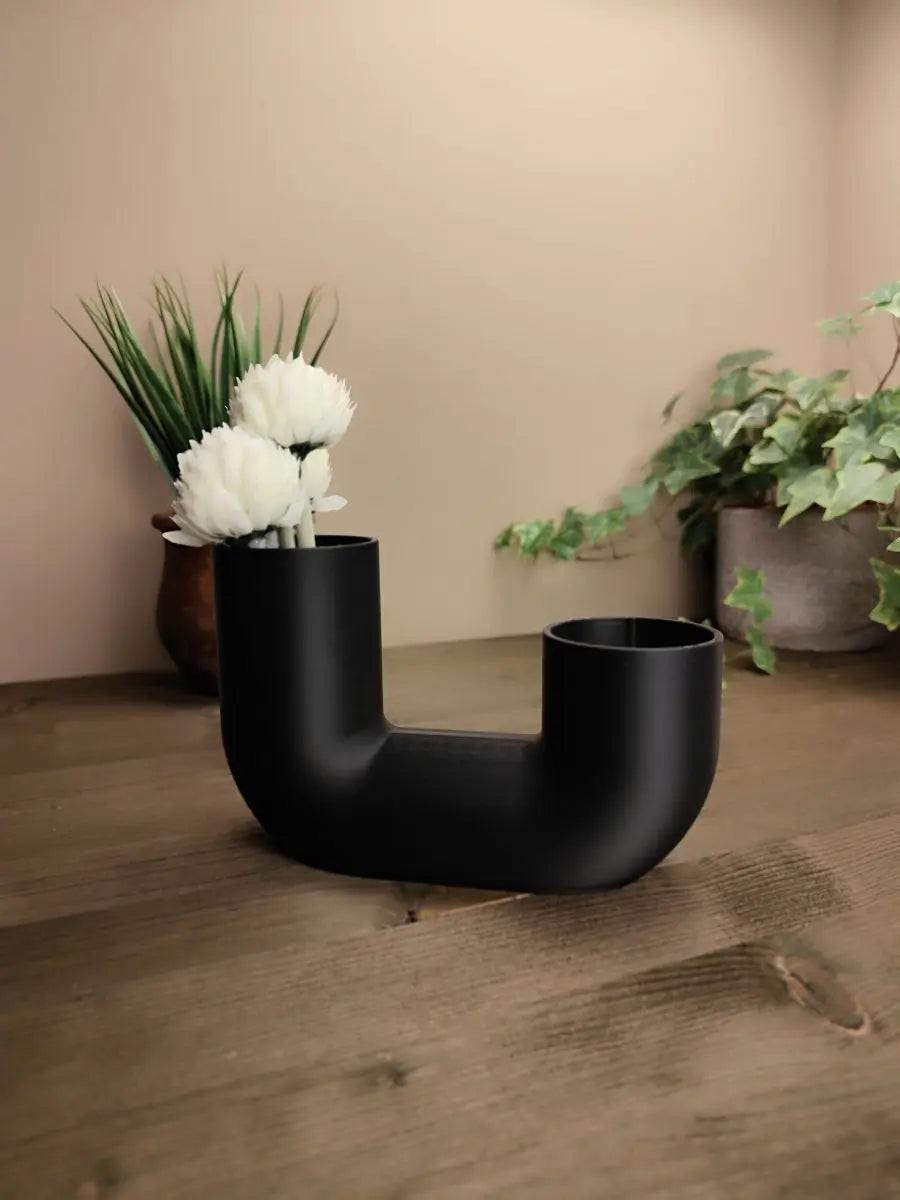 Vase „Arcus“ – Minimalistische Designvase in Bogenform - Print Home