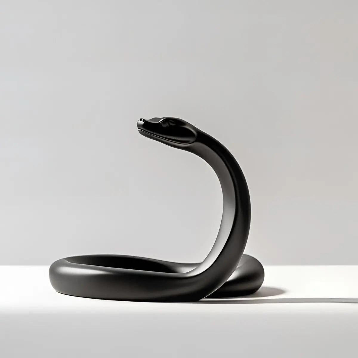 Black Cobra - die einzigartige Designer-Skulptur - Print Home