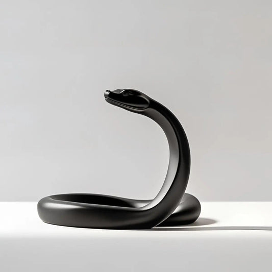Black Cobra - die einzigartige Designer-Skulptur - Print Home