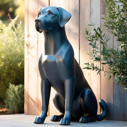 Minimalistische Labrador-Skulptur Loyal Friend - Print Home