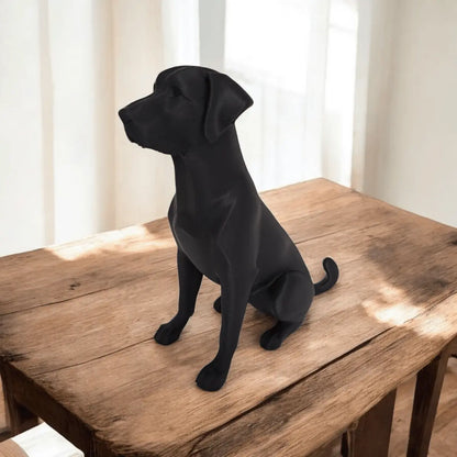 Minimalistische Labrador-Skulptur Loyal Friend - Print Home