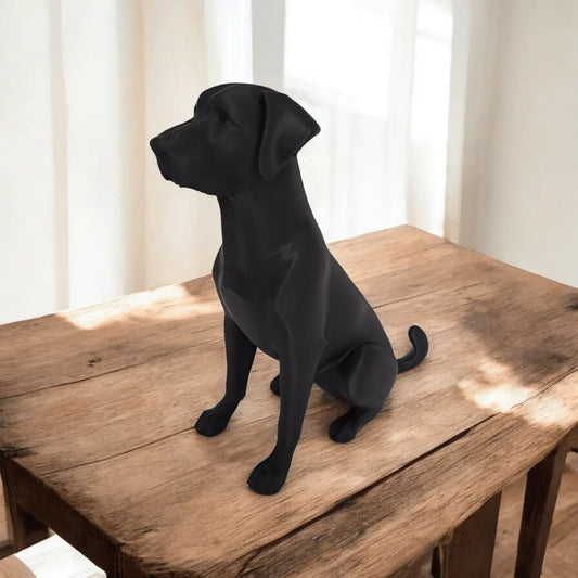 Minimalistische Labrador-Skulptur Loyal Friend - Print Home