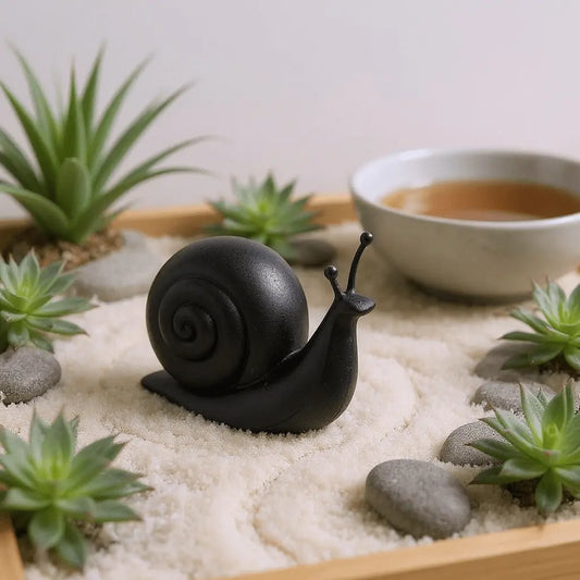 Slow Living Schnecke: Entspannung im Zeitlupentempo - Print Home