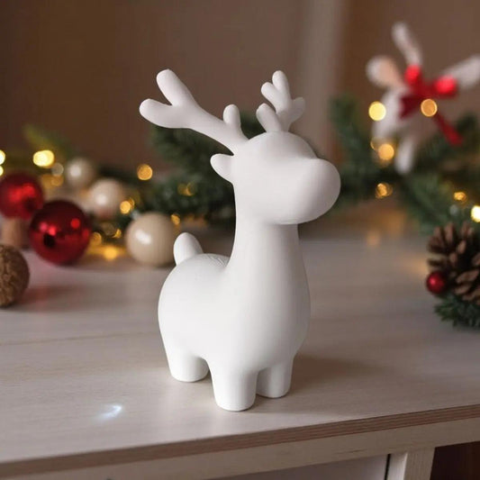 Süßes Rentier-Baby Little Reindeer - Print Home