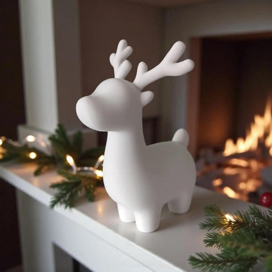 Süßes Rentier-Baby Little Reindeer - Print Home