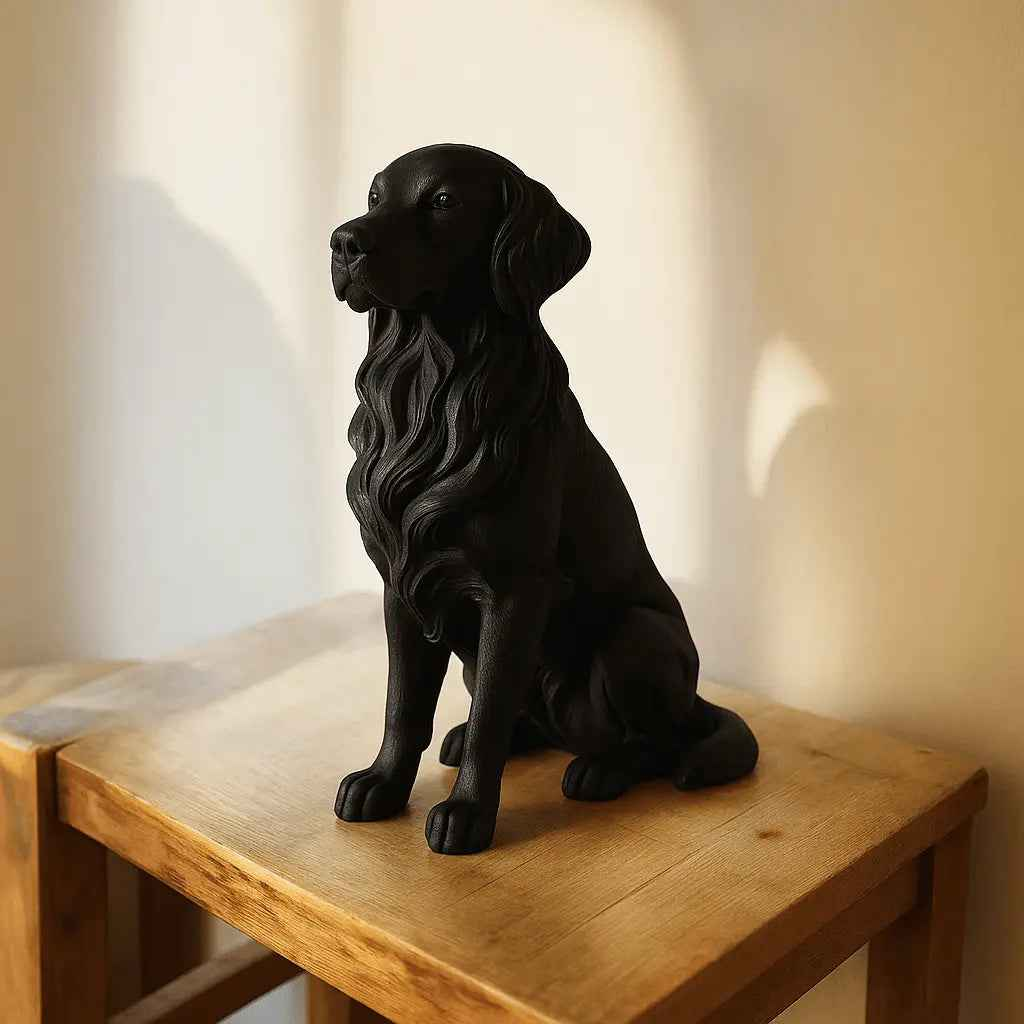Golden Retriever Skulptur - Print Home