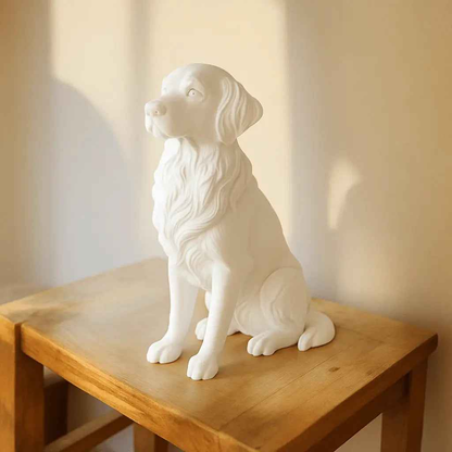 Golden Retriever Skulptur - Print Home