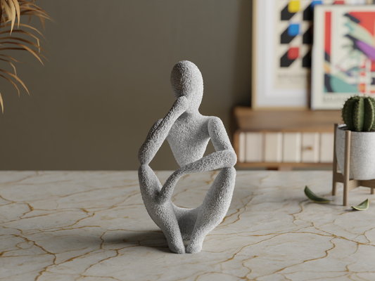 Nobody Fundering – Abstrakte Skulptur, Produktansicht