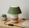 PLISSEA | Limitierte s'Fachl Edition – Plissee Design Tischlampe aus dem 3D-Drucker (E14/E27)
