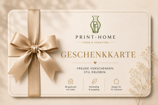 Print Home Gutschein | Das perfekte Wohn-Geschenk