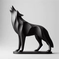 's Wald-Kaiserl Hirsch Skulptur aus PLA, 3D-gedruckt, Produktansicht